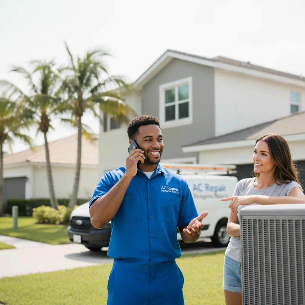AC Repair Pompano Beach customer support in Castalian Springs